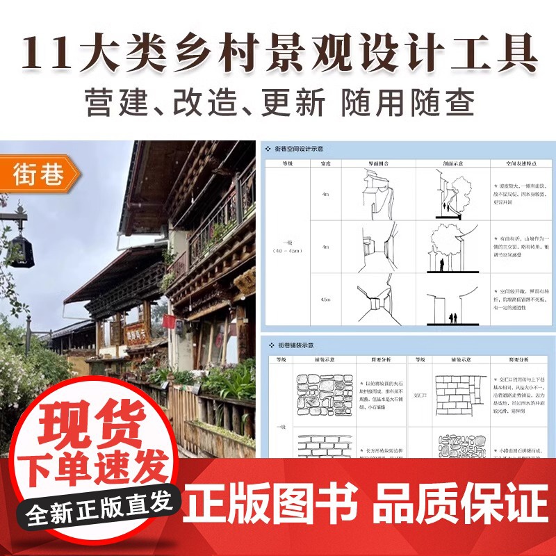 乡村景观改造图解 500+改造实景图100+手绘图11大类景观设计工具包乡村建设乡村振兴乡村发展乡村治理景观设计庭院乡村高清大图