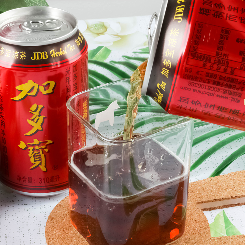 加多宝凉茶罐装310ml*24整箱易拉罐草本植物清凉夏季饮料红罐解暑高清大图