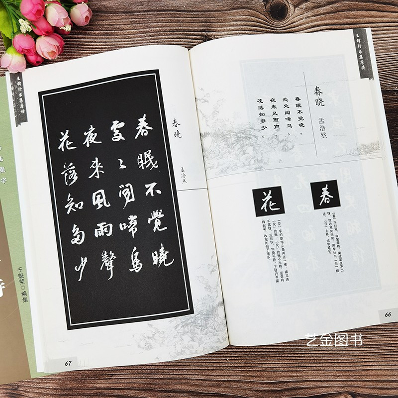 [正版]王铎行书集唐诗 名家书法集字王铎行书字帖毛笔行书集字古诗五言七言诗行书技法字帖 中国书店出版社
