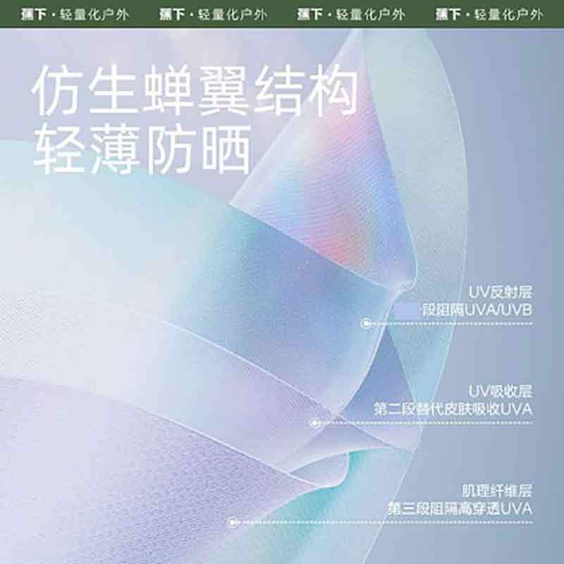 蕉下防晒衣女2023新款夏防紫外线长款防晒服焦下透气外套官方户外