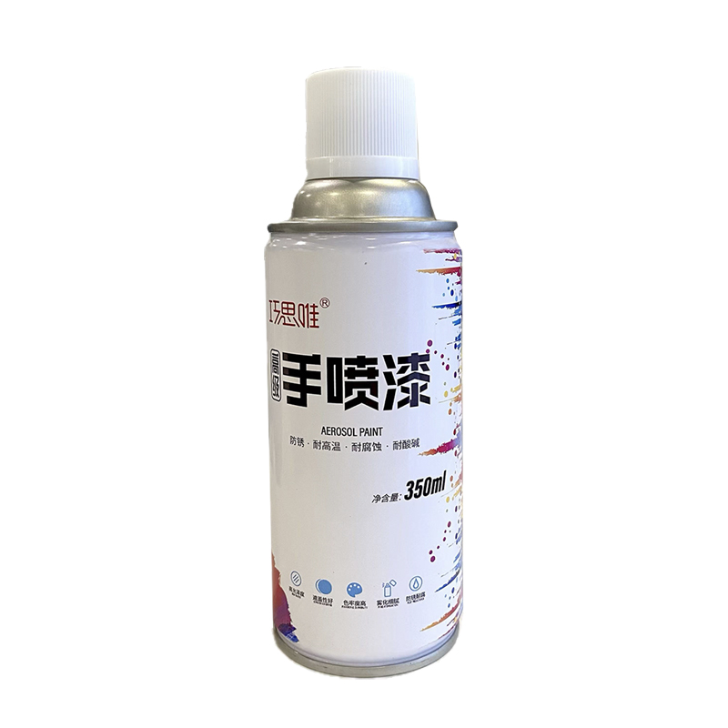 巧思唯 自喷漆 白色 350ml 瓶
