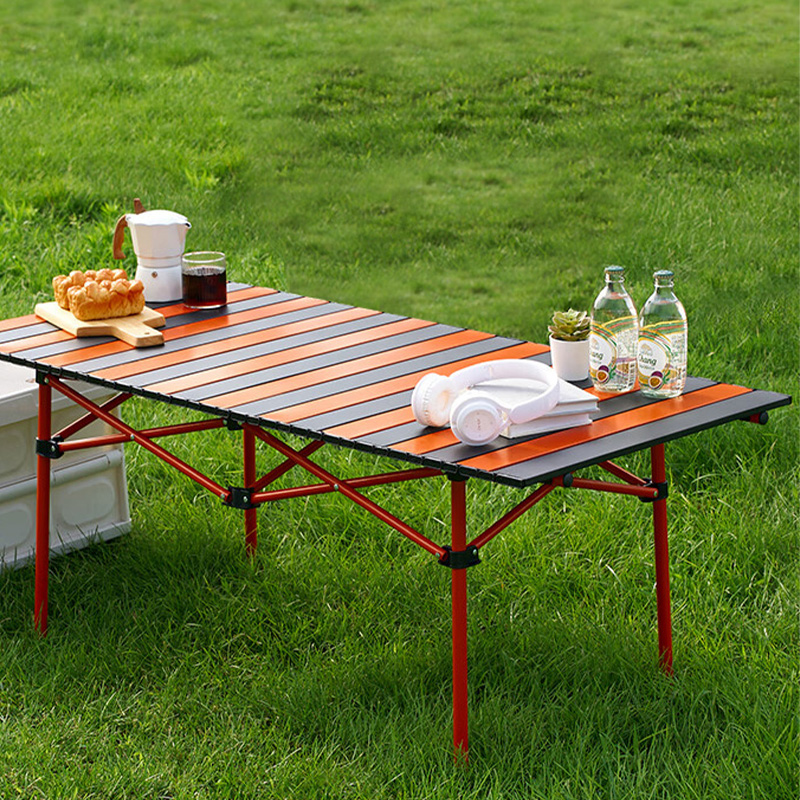 尚烤佳折叠桌快速收纳野趣实用防锈耐磨轻量易携野趣款LS-685高清大图