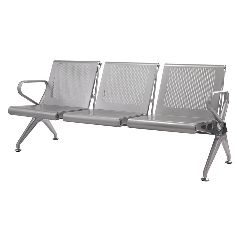 东业等候椅候车椅三人位带扶手排椅PY-011高清大图