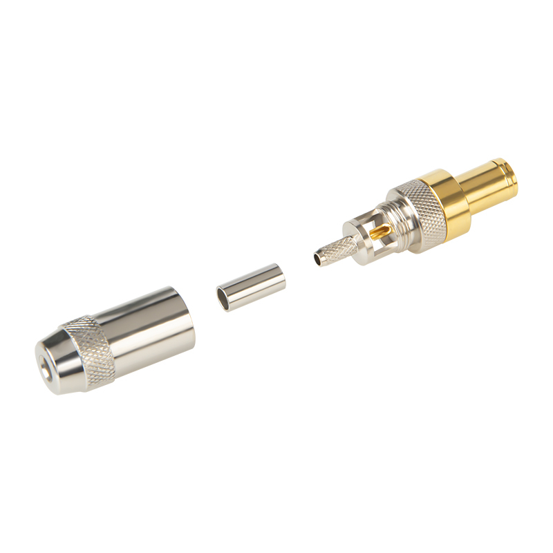 博扬 富士通头 C6Y-K-2-2头2M头E1同轴连接器 DDF射频线插头同轴SYV-75-2-2电缆连接器10个装BY