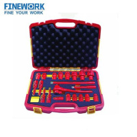泛沃克(FINEWORK) 21件套1/2系列绝缘套筒组套 99LB005 货期:7-10天
