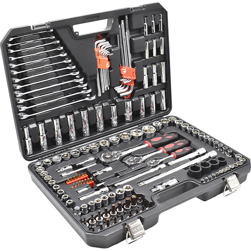 卡夫威尔多功能便携工具箱耐用防摔铝合金外壳紧凑设计高清大图