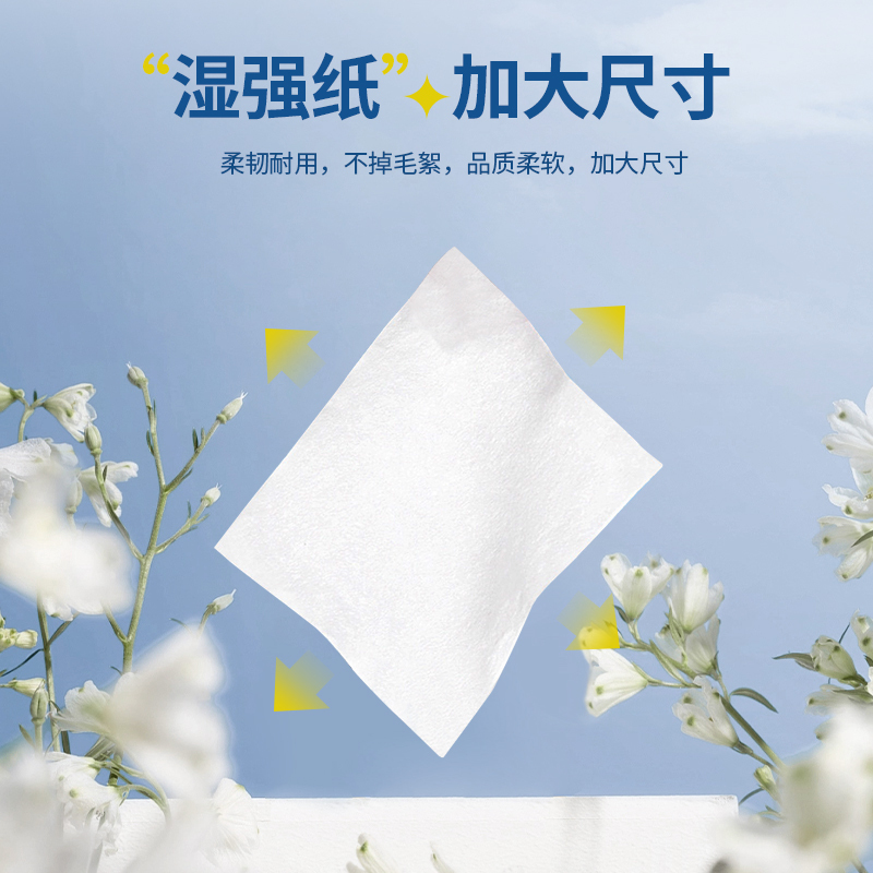 随心口袋 镜片清洁湿巾50片高清大图