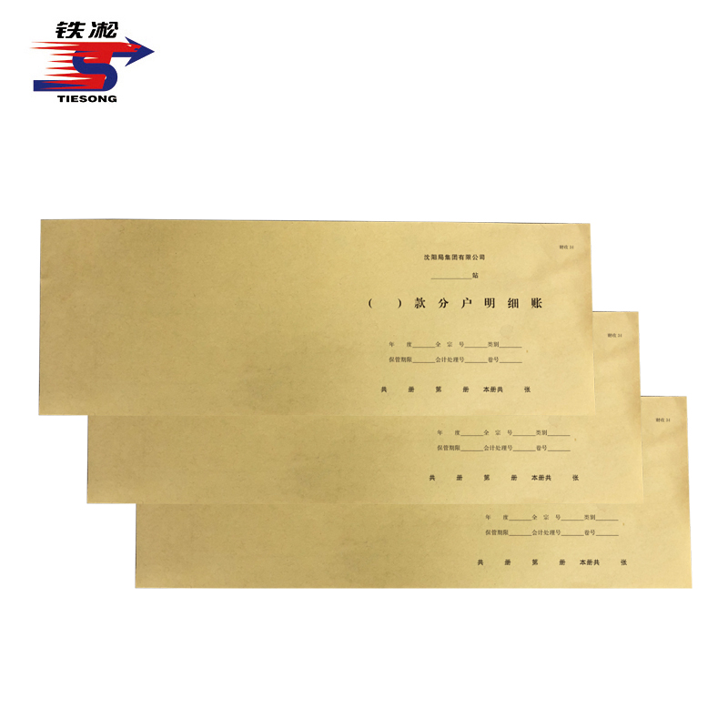 铁凇 ()款分户明细账 594*210mm 张高清大图