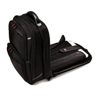 新秀丽（Samsonite）男士 Pro 4 DLX 双肩电脑包商务背包 黑色电脑数码包