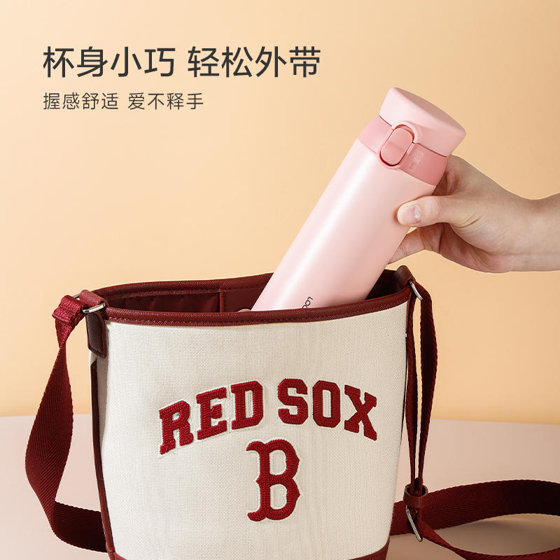 乐扣乐扣憧憬保温杯女保冷便携水杯316不锈钢杯子简约高颜值男生