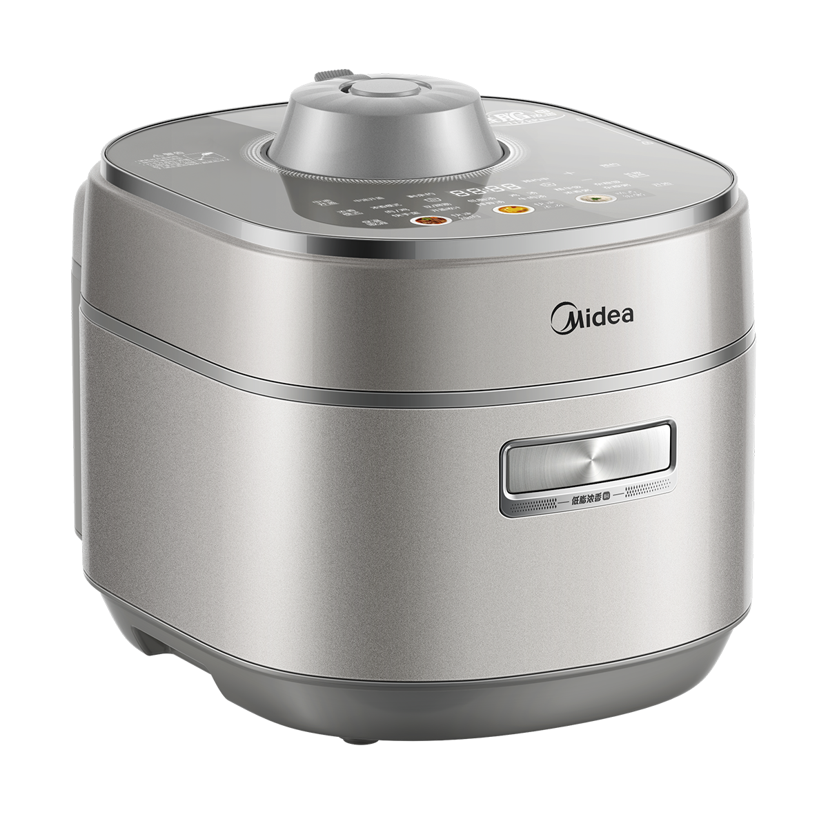美的(Midea)低脂浓香超高压112KPa电压力锅有钛5L自动排IH猛火0涂层316L煲汤 MY-S8 ZH高清大图