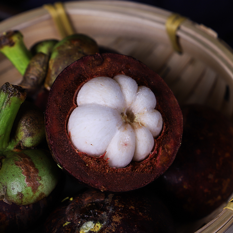 [西沛生鲜]印尼进口山竹 净重2.9斤 大果 4A-6A 热带新鲜水果高清大图