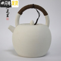 三维工匠陶壶煮茶壶茶具泡茶壶煮水壶烧水壶电陶炉茶道养生壶电热陶瓷茶器 苹果壶1.2L(高档礼盒)