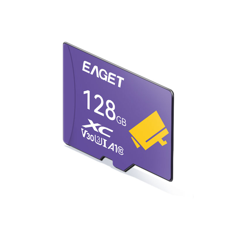 忆捷 Eaget HT16-128G U3高速TF卡 大容量适用于记录仪监控读取速度高达100兆秒高清大图