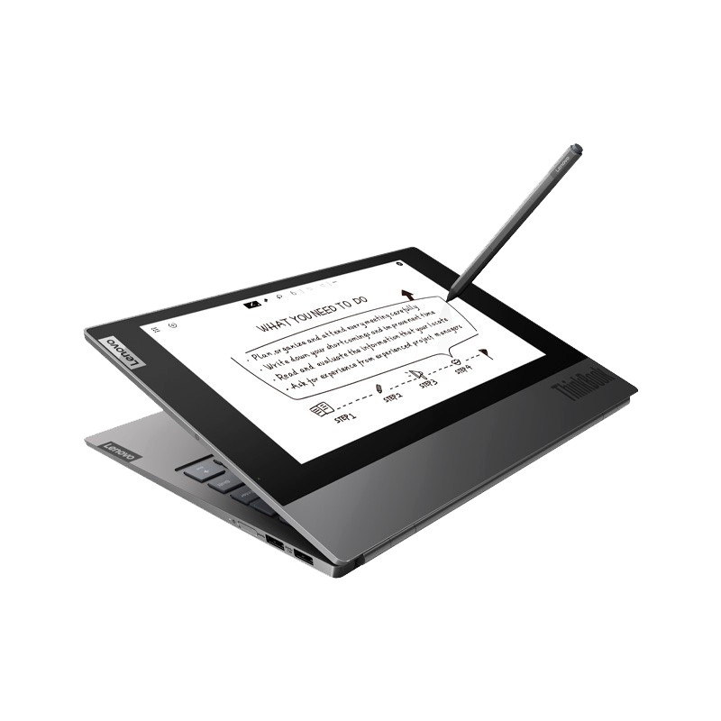 联想ThinkBook Plus 英特尔酷睿 13.3英寸商务轻薄双面墨水屏笔记本 十代i5 8G 512GSSD