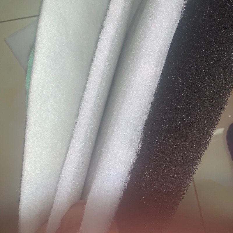 防尘棉1米*1米*5毫米 加密度 空压机风机过滤棉阻燃机箱机柜排风扇