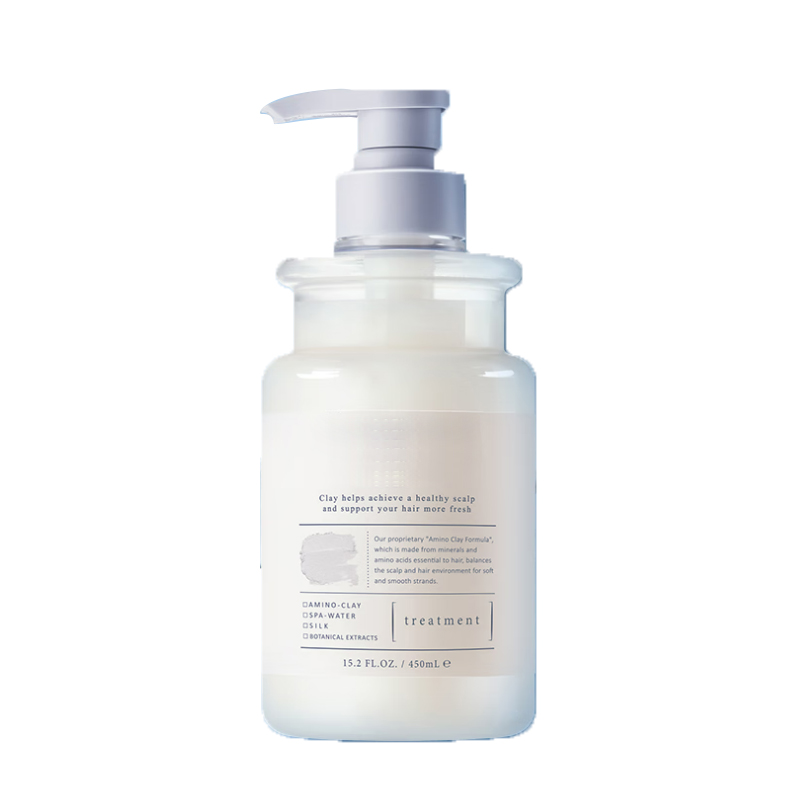 蓬派氨基酸蚕丝弹力美发护发素玫瑰450ml