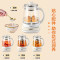 美的(Midea)养生壶玻璃烧水壶 花茶煮茶器 办公室电水壶 1.5L大容量恒温保温壶 配茶漏 极地白YSNC1501