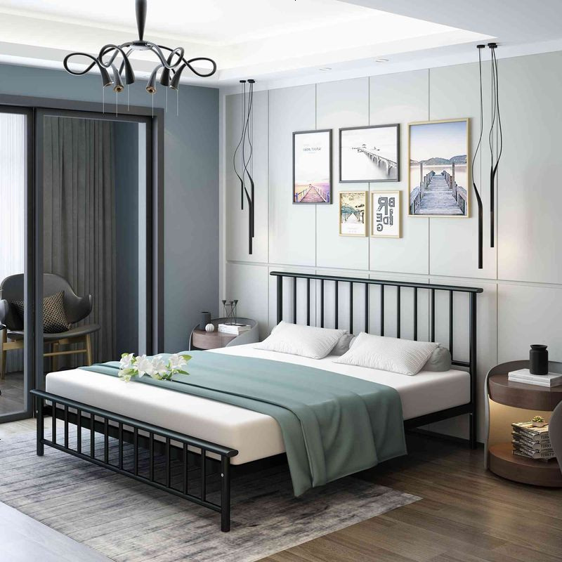 5米1.8米公寓铁架床出租房床