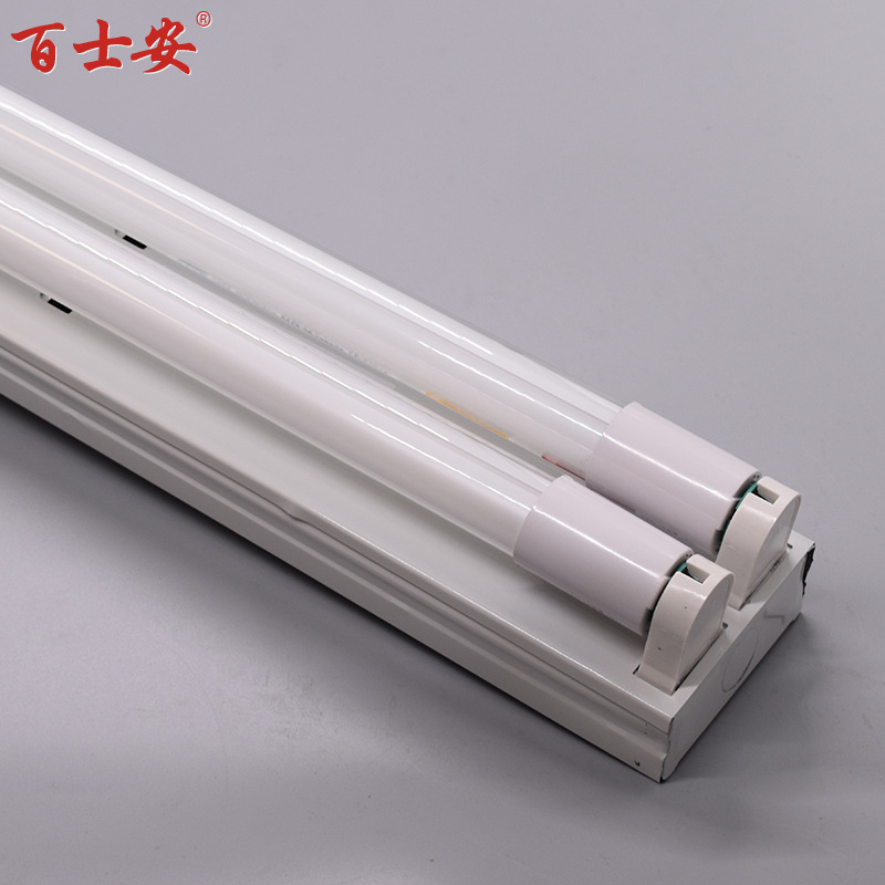 百士安 T8 LED消防应急荧光灯日光灯 单管三防应急日光灯