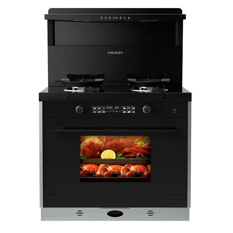 美大(MEIDA)蒸烤一体集成灶X90-ZK(913ZK)挥手语音智控 变频恒温置物台高清大图