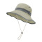 围盛 遮阳帽渔夫帽 纯棉 顶