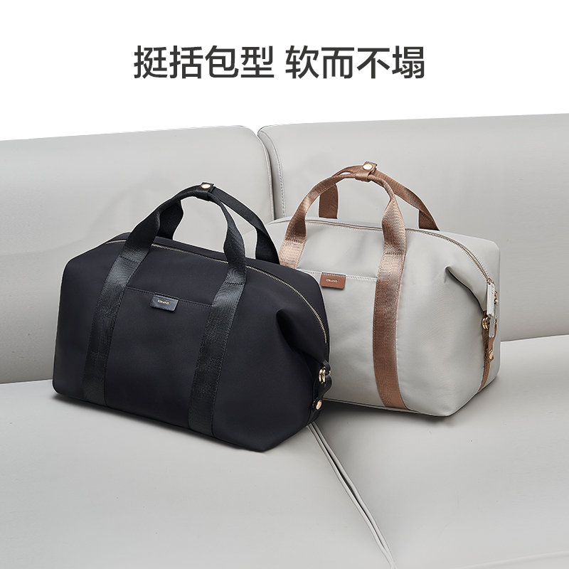 爱华仕纯然旅行包短途女轻便手提行李包大容量出差旅游包收纳袋男