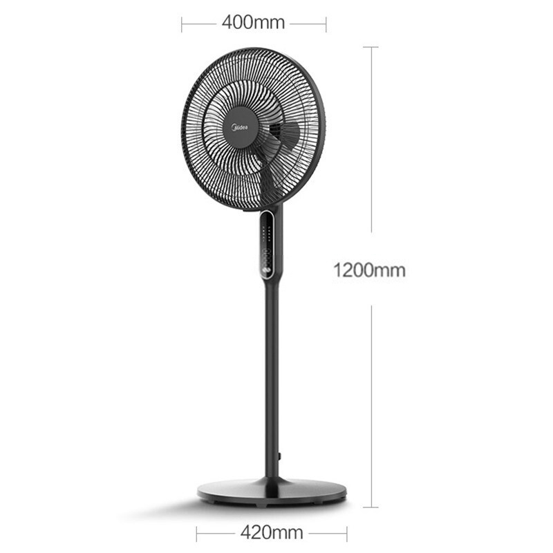 美的/Midea FSA40YCR3档风速 7小时定时 家用摇头广角送风节能电风扇5叶电扇自然风;正常风;睡眠风遥控控制