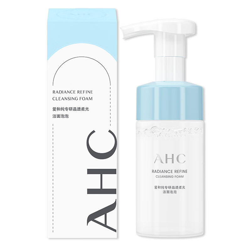 AHC爱和纯 护肤品男女士敏肌可用专研洁面泡泡洗面奶 100ml