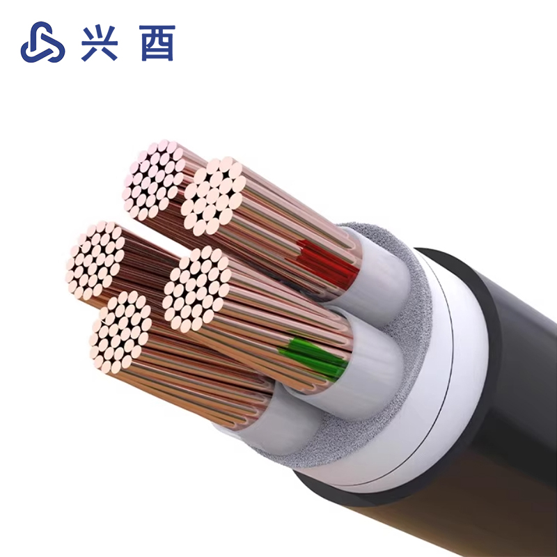 兴酉 铠装电力电缆线 YJV22-5*70 米