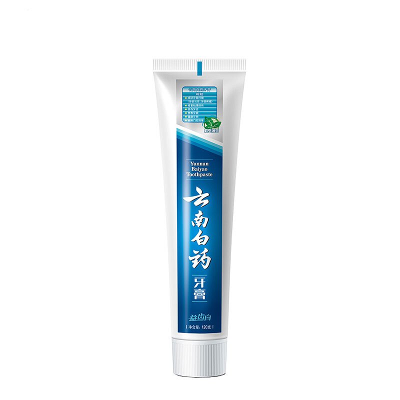 云南白药 益齿白 激爽薄荷 牙膏 120g（单位：支）