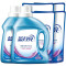 蓝月亮薰衣草洁净洗衣液1kg×2+袋装500g×4/套