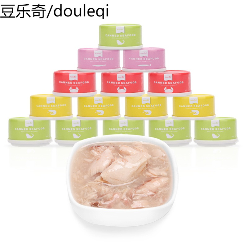 亚禾哈伦猫罐头猫咪主食零食罐增肥白肉汤罐80g*22罐幼猫整箱