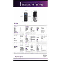 飞利浦Philips智能锁151辅助锁 指纹锁 家用密码锁 室内门电子锁