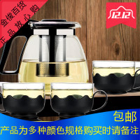 耐热玻璃茶壶花茶壶功夫茶壶大容量茶器飘逸杯家用套装水壶泡茶具