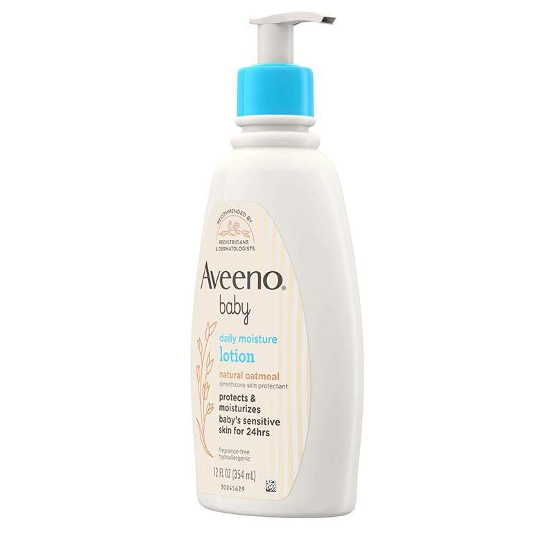 原装进口Aveeno艾维诺 婴儿天然燕麦全天候滋润乳液 354ml图片