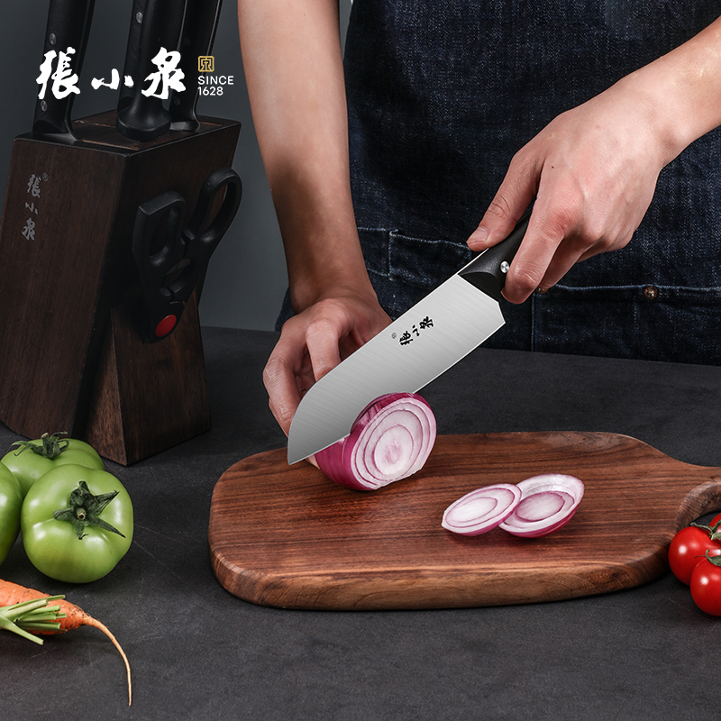 张小泉 拾味系列套装刀具七件套 D300161高清大图