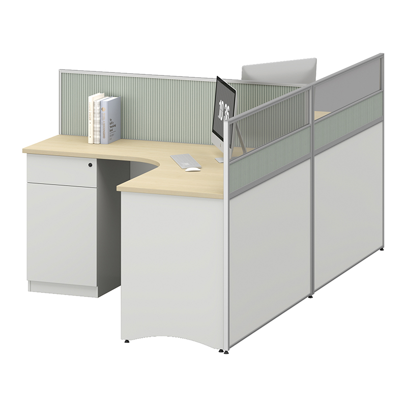 臻远ZYGW-075职员桌办公桌屏风工作卡位 T型双人位