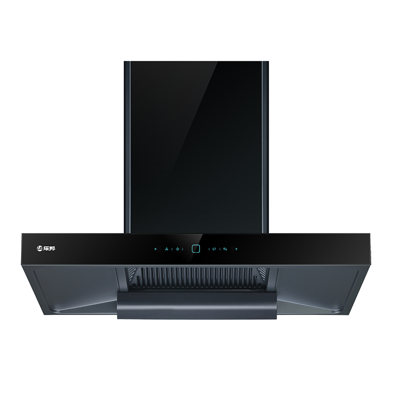 乐邦家用油烟机顶吸式大吸力抽油烟机挥手智能体感开关吸油烟机厨房