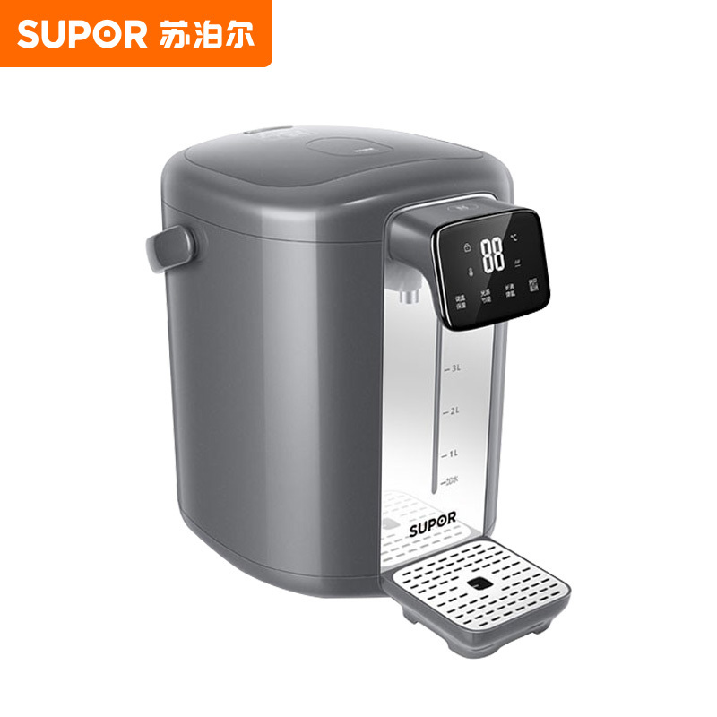 苏泊尔(SUPOR)电热水瓶热水壶5L大容量多模式电水瓶八段智能保温304不锈钢电水壶烧水壶SW-50T102高清大图