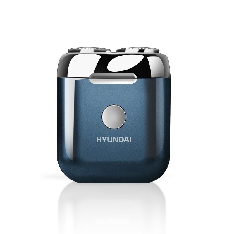 HYUNDAI现代剃须刀YS665便携小巧迷你电动双头剃须刀全身水洗 爵士蓝(单位:台)