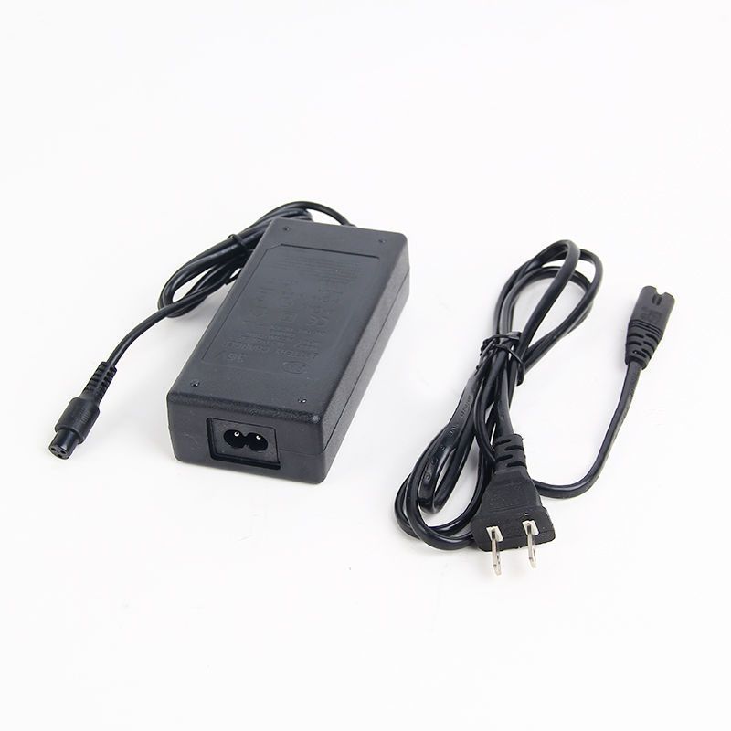 平衡车锂电36伏小航空头 电动平衡车充电器双轮锂电池充电器三孔插头