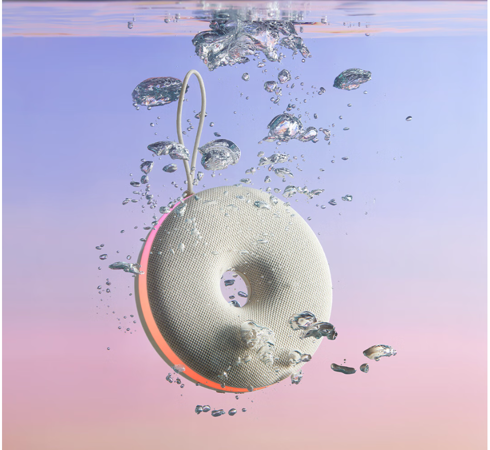 几光迷你蓝牙音箱 便携防水设计 HiFi音质 无线连接 高清重低音 轻巧便携家用旅行两用音箱