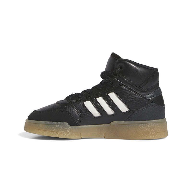 Adidas 阿迪达斯童鞋高帮板鞋男女小童篮球风休闲运动鞋 IG1479