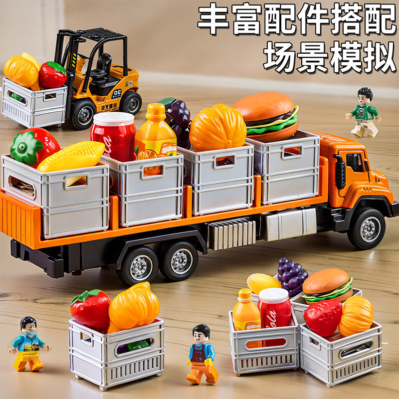 合金运输卡车高清大图