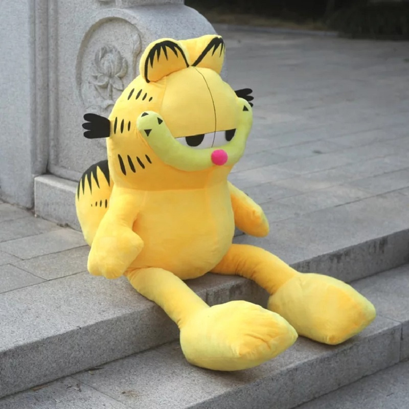 得力 加菲猫70cm公仔生日礼物布娃娃猫咪 单只装