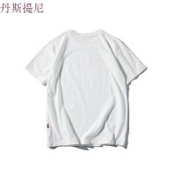 东京衣柜男装夏季日系原创纯色圆领男女情侣短袖T恤男半截体恤男