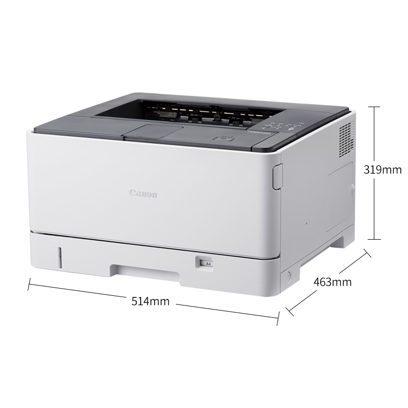 佳能(Canon) LBP8100N A3黑白激光打印机 30页/分钟 支持有线网络 自动双面打印(含8100N双面器)