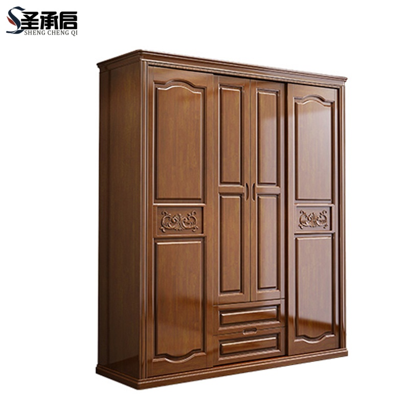 圣承启衣帽柜四门台高清大图