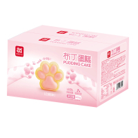 a1布丁蛋糕白桃味2箱(12袋)苏宁宜品蛋糕糕点早餐休闲零食办公室下午茶布丁